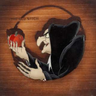 Snow White and the Seven Dwarfs Old Witch (Hag) Production Cel Courvoisier Setup (Walt Disney, 1937). Dramatic - | Heritage