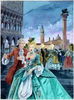 Warnauts & Raives Les Suites Vénitiennes : Esquisses Couverture Avant Intérieure (Le Lombard, 2016)....