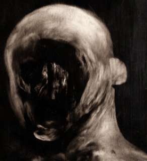 Phil Hale - Faceless Painting Original Art (c. 2009)....