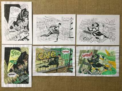 Torres, Daniel | Torres, Daniel - 3x Original colour + 3x original colour - Súper héroe - (2002) | Catawiki