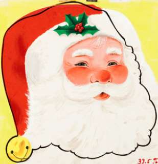 Richard Scarry The Santa Claus Book Cover Original Art (Golden Press, 1965). ... (Total: 2 Original Art)