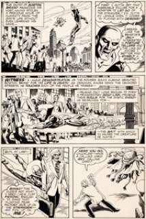 Fred Carrillo Phantom Stranger #40 Story Page 9 Original Art (DC, 1975)....