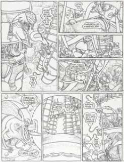 Killoffer Donjon Monsters Tome 9 Â« Les Profondeurs Â» Planche 25 (Delcourt, 2004).... | Heritage