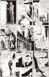 Dave Gibbons Watchmen #5 Story Page 6 Rorschach Original Art and Color Guide (DC, 1987).... (Total: 2 Original Art) | Heritage