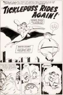 Ogden Whitney Herbie #10 Story Page 1 Original Art (American Comics Group, 1965)....