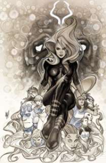 Adam Hughes A-Force #1 Inhumans 50th Anniversary Variant Incentive Cover Original Art (Marvel, 2015)....