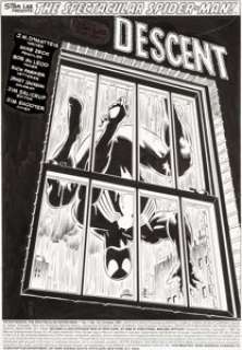 Mike Zeck and Bob McLeod Spectacular Spider-Man #131 Splash Page 1 Original Art (Marvel, 1987).... | Heritage