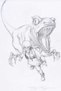 James Jean Runaways #11 Preliminary Cover Original Art (Marvel, 2006). Gertrude Yorkes (aka Arsenic) and her -