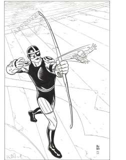 Mike Allred | Moebius Tribute Page Pinup | Got Super Powers?