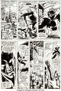 Dave Cockrum - Giant-Size X-Men #1 Story Page 2 Nightcrawler Original Art (Marvel, 1975).