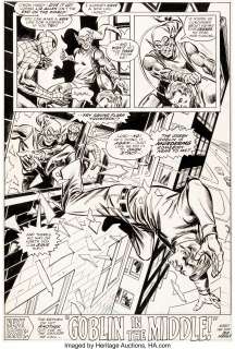 Ross Andru and Tony DeZuniga - Amazing Spider-Man #176 Story Page 17 Original Art (Marvel, 1978).