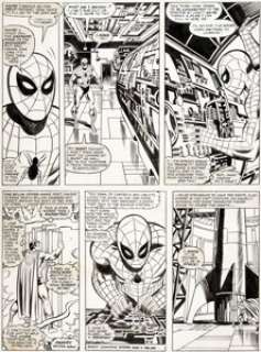 John Buscema, Joe Sinnott, And Others | Marvel Treasury Edition #28 Superman and Spider-Man Story Page 58 Original Art (Marvel, 1981). | Heritage