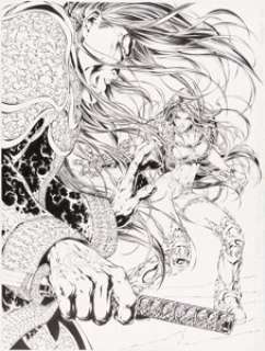 Michael Turner, Duy Truong (as D-Tron), and others - Witchblade