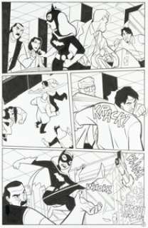 Tim Levins et Terry Beatty - Vol 1 #22 Planche 9 (DC Comics, 2000). Tim Levins and Terry Beatty