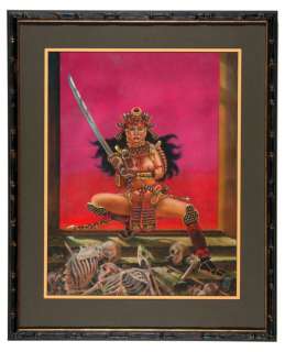 HANK JANKUS "DARK AGE" FANTASY ART MAGAZINE ORIGINAL COVER ART LOT. | Hake’s