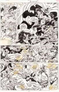 Saviuk, Alex - Alex Saviuk and Don Hudson Web of Spider-Man #102 Story Page 11 Original Art (Marvel, 1993)....