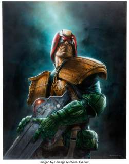 Staples, Greg - Greg Staples 2000AD Prog #2019 Judge Dredd Cover Original Art (Fleetway, 2017)....