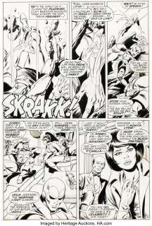 Buscema, John | John Buscema and Tom Palmer The Avengers #74 Story Page 14 Original Art (Marvel, 1970).... | Heritage