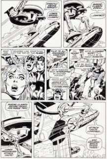 Kane, Gil - Gil Kane and John Romita Sr. Captain America #145 Story Page 11 Original Art (Marvel, 1972)....
