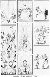 Juan Ferreyra Spine-Tingling Spider-Man Infinity Comic #3 Story Page 6 Original Art (Marvel, 2021)....