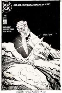 Breyfogle, Norm - Norm Breyfogle Detective Comics #604 Cover Original Art (DC, 1989)....