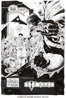 Capullo, Greg | Greg Capullo and Todd McFarlane Spawn #35 Splash Page 22 Original Art (Image, 1995).... | Heritage