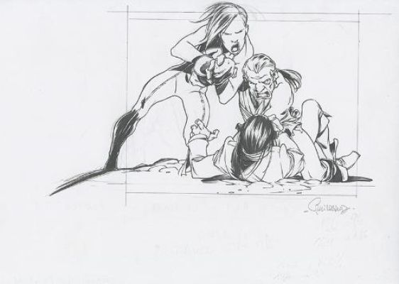 Sylvain Guinebaud | La Porte des Mondes, tome 1, page 47 | Galerie 9ème Art