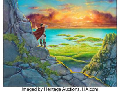 Game Artist | Jeffrey R. Busch Magic: The Gathering "Untamed Wilds" Card Painting and Preliminary Illustration Original Art (Wiz... (Total: 2 Original Art) | Heritage