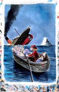 Philippe Vuillemin | Les sales blagues de l’écho Tome 7, couverture originale en couleurs directes pour cet album paru en 1998 chez Albin Michel. | Septimus