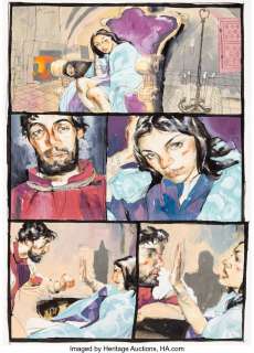 Williams, Kent | Kent Williams The Fountain Story Page 105 Original Art (DC/Vertigo, 2005).... | Heritage