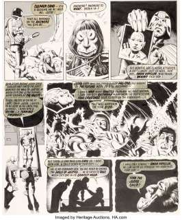 Bolland, Brian - Brian Bolland 2000 AD and Tornado Prog #156 Judge Dredd Story Page 5 Original Art (IPC, 1980)....