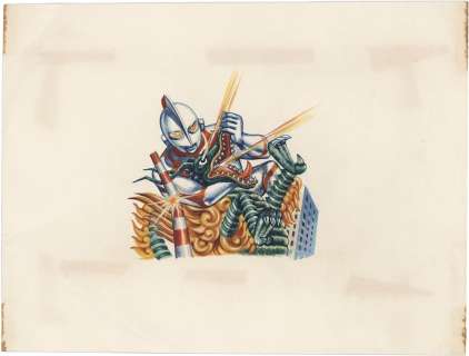 Ultraman Hand-Drawn Color Illustration | Mandarake (Big Web)