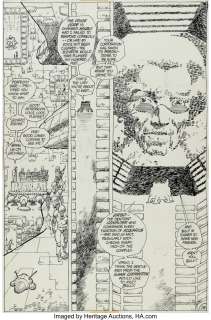 Miller, Frank - Frank Miller Ronin #1 Story Page 19 Original Art (DC, 1983)....