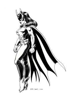Arthur Adams - batwoman pinup (2000)