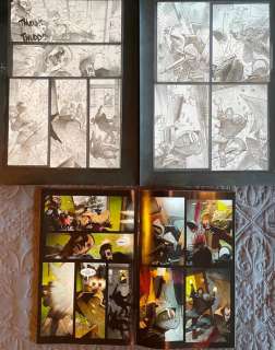 Simon Bisley | 13 Coins 2 - Simon Bisley - 2 x Original Pages - Fighting! - Exemplaire unique - (2014) | Catawiki