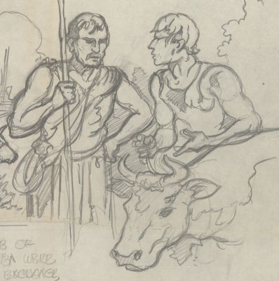 Carlson- Original Pencil | Russ Cochran