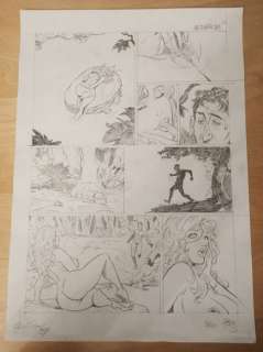 Gabriele Di Caro | Sous le paradis - Tavola originale del fumetto "Sous le paradis" - Page volante - (2018) | Catawiki