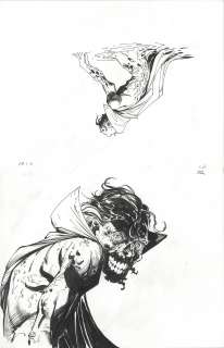 Ryan Benjamin Hand-Drawn Manuscript "DC Universe Online" | Mandarake (Big Web)