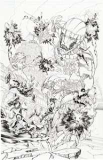 Marvel Artist - Javier Garrón X-Men: Red #3 Variant Cover Original Art (Marvel, 2018)....