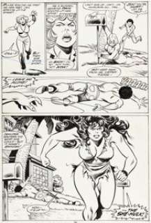 Vosburg, Mike - Mike Vosburg and Chic Stone The Savage She-Hulk #2 Story Page 9 Original Art (Marvel, 1980)....