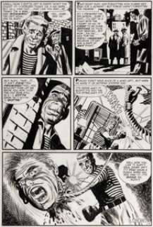 Meskin, Mort | Mort Meskin Black Cat Comics #51 "Punch and Rudy" Story Page 5 Original Art (Harvey, 1954).... | Heritage