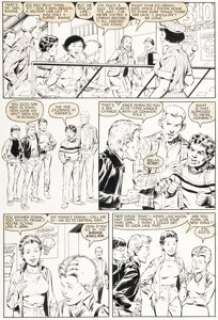 McLeod, Bob - Bob McLeod and Mike Gustovich The New Mutants #2 Story Page 5 Original Art (Marvel, 1983)....