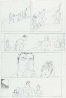 Quitely, Frank - Frank Quitely All Star Superman #7 Story Page 16 Original Art (DC, 2007)....