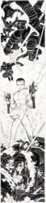 Romita Jr., John | John Romita Jr. and Sandra Hope Silencer #1 Cover Original Art (DC, 2018).... (Total: 2 Original Art) | Heritage