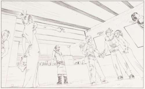 Bengal Naja #1 Double Splash Page 6-7 Original Art (Dargaud, 2008). ...