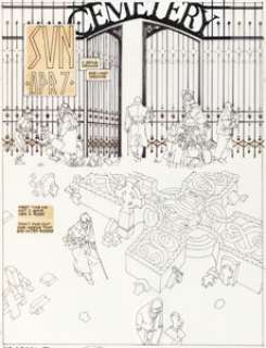 Miller, Frank - Frank Miller Elektra Lives Again Story Page 18 Original Art (Epic Comics, 1990). ...