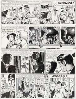 Arthur Piroton Jess Long, Channel Fist #15 Story Page 12 Original Art (Dupuis, 1990). ...
