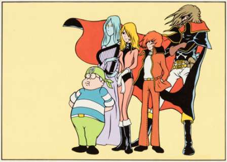 Harlock, The Space Pirate #1 Opening Arcadia Team and Miime Hand-Colored Story Page 00 and 31 Original Art (Dargaud, 1... (Total: 2 Original Art) | Heritage