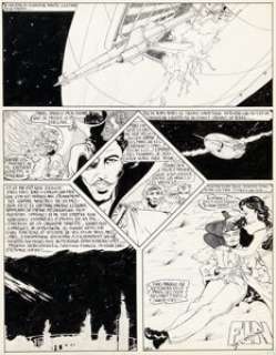 Denis Sire - Métal Hurlant #28 Grand Piège End Story Page 38 Original Art (Les Humanoides Associés, 1978).