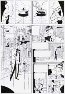 Antonio Lapone - Adam Clarks Title Page Original Art (Glénat, 2014).